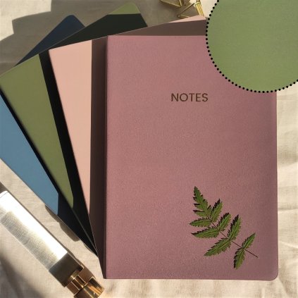 NOTES green obychey notes diar