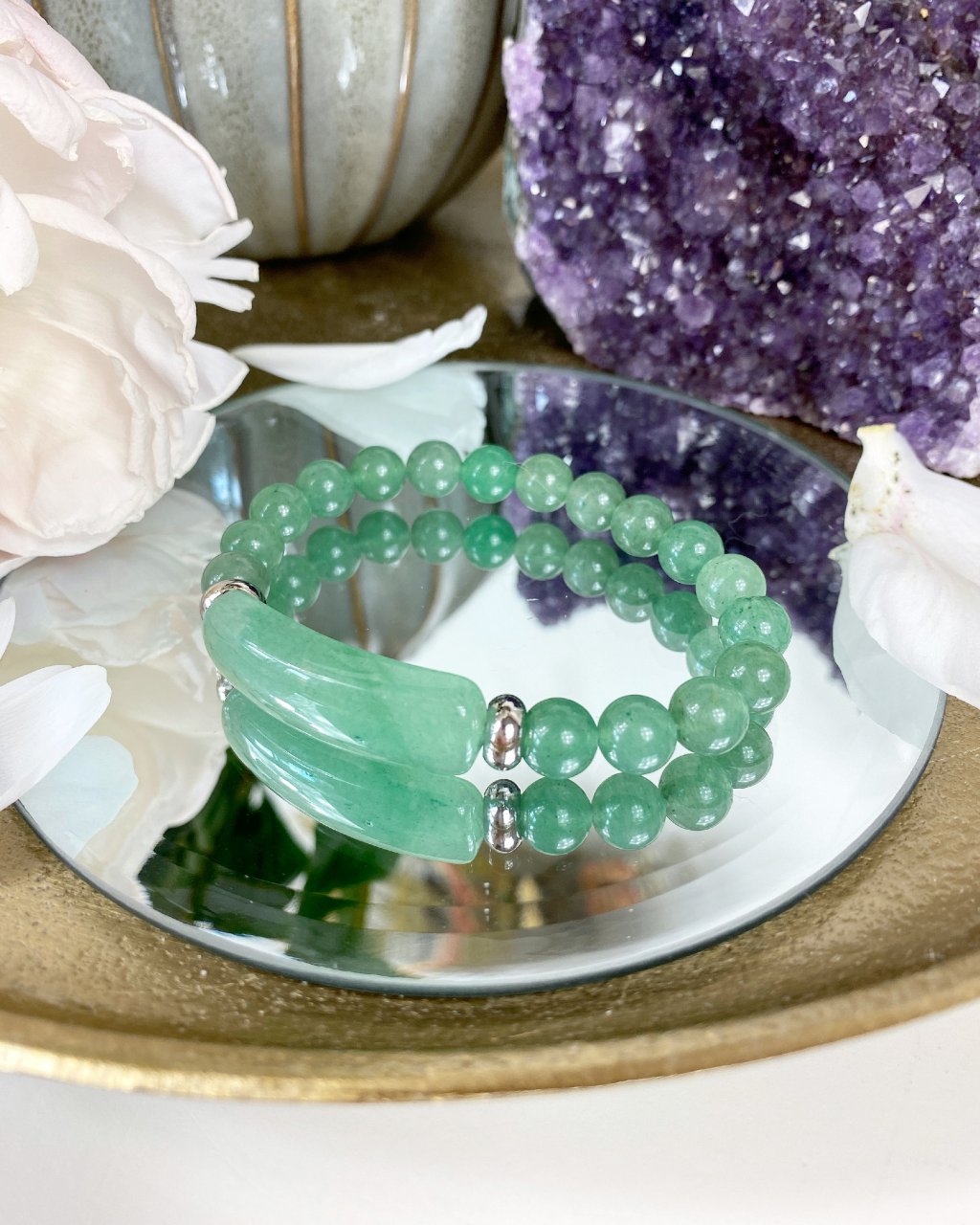 Léčivý náramek z kamene aventurín