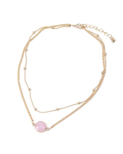 Náhrdelník na krk choker s růženínem