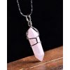 Náhrdelník s kamenem růženín