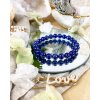 Luxusní náramek z polodrahokamu lapis lazuli AAA kvalita
