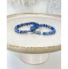 Párové náramky matné lapis lazuli a modrý aventurín