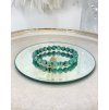 Luxusní náramek z minerálu emerald 8mm AAA Afrika
