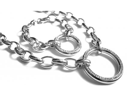 souprava - náhrdelník a náramek - chirurgická ocel