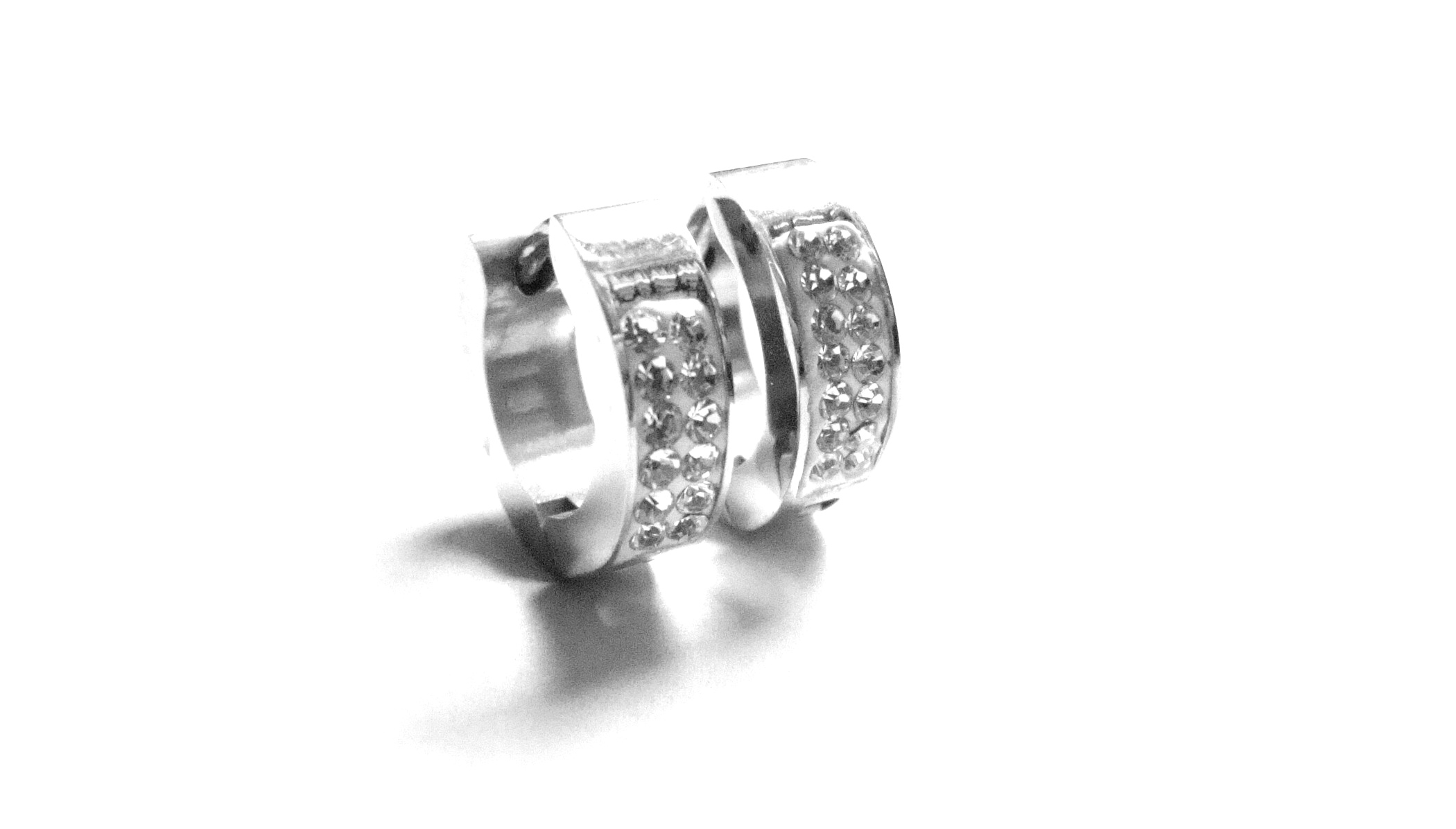 Steel Jewelry Náušnice kroužky z chirurgické oceli NS141009