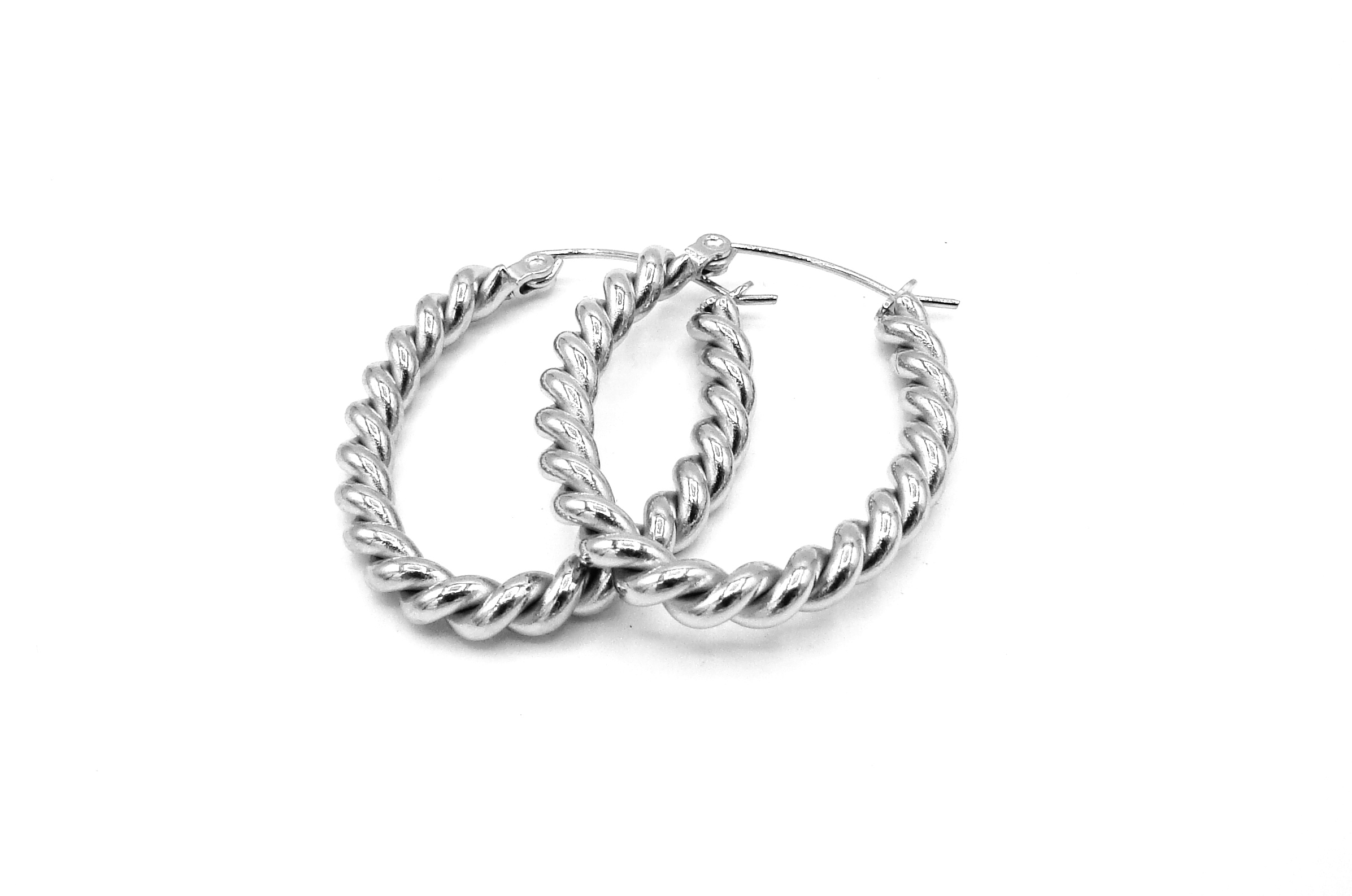 Steel Jewelry kroucené oválky z chirurgické oceli NS150124