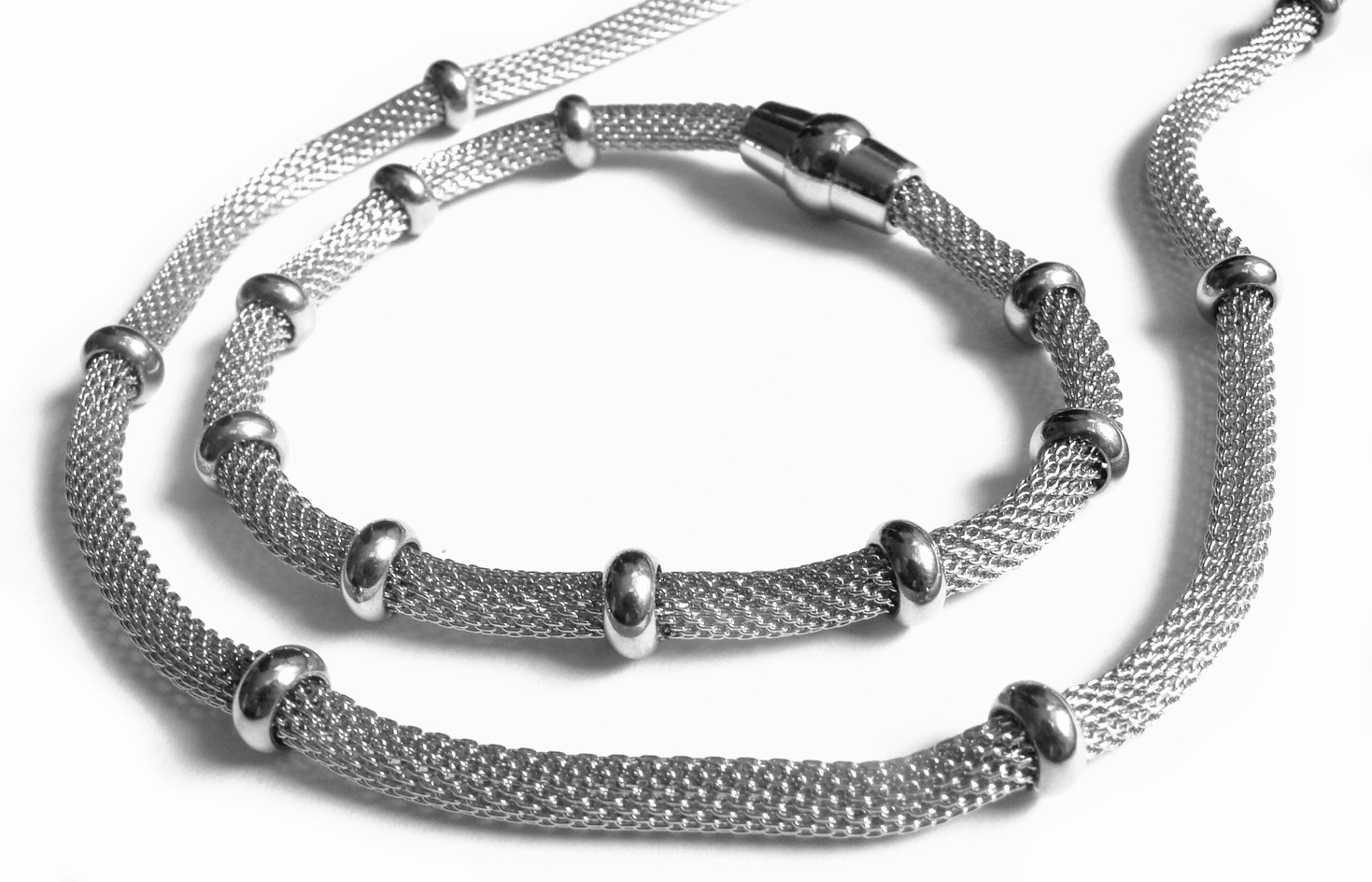 Steel Jewelry Set náhrdelník a náramek z chirurgické oceli SET150304