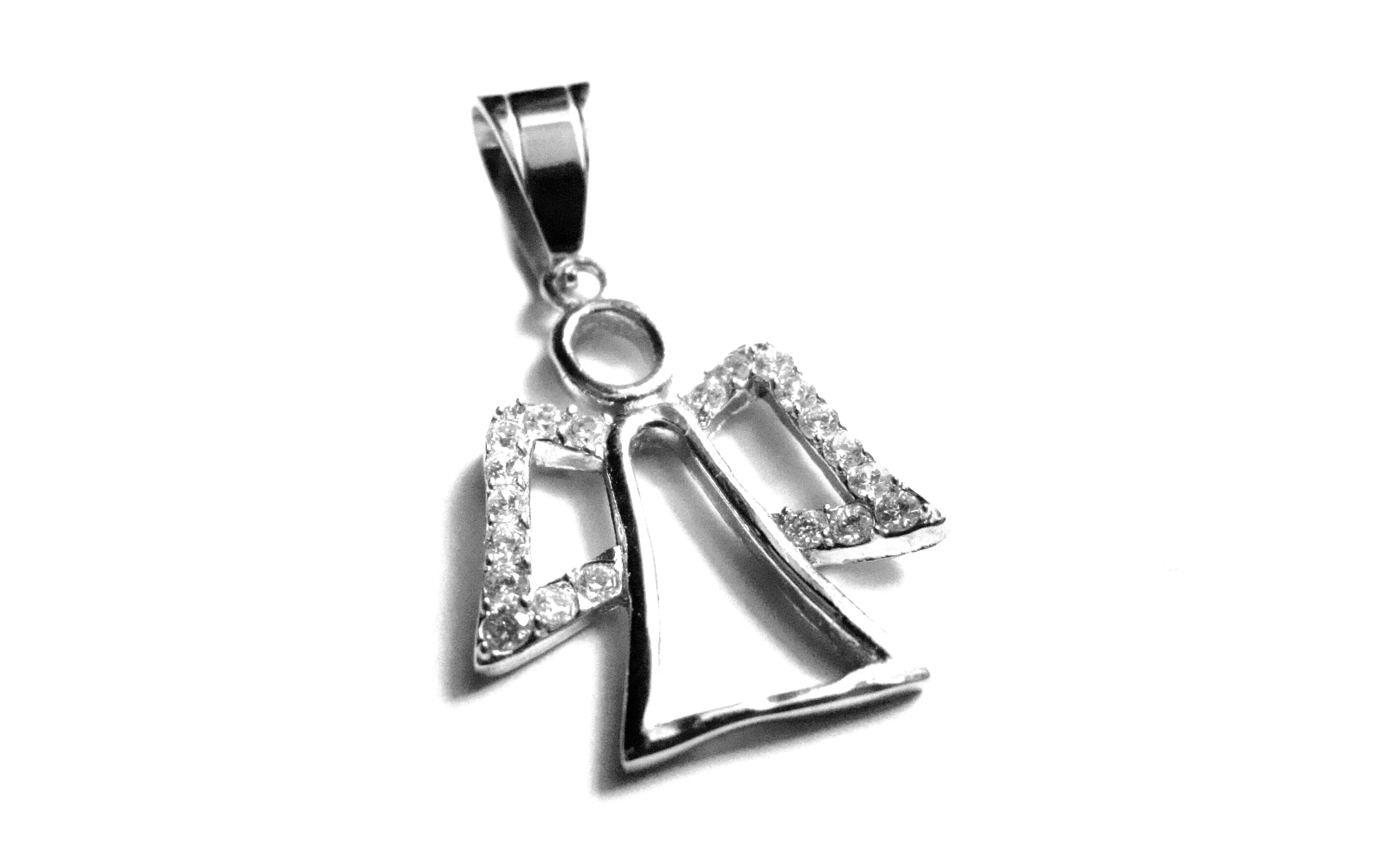 Steel Jewelry Přívěsek anděl z chirurgické oceli PR500442