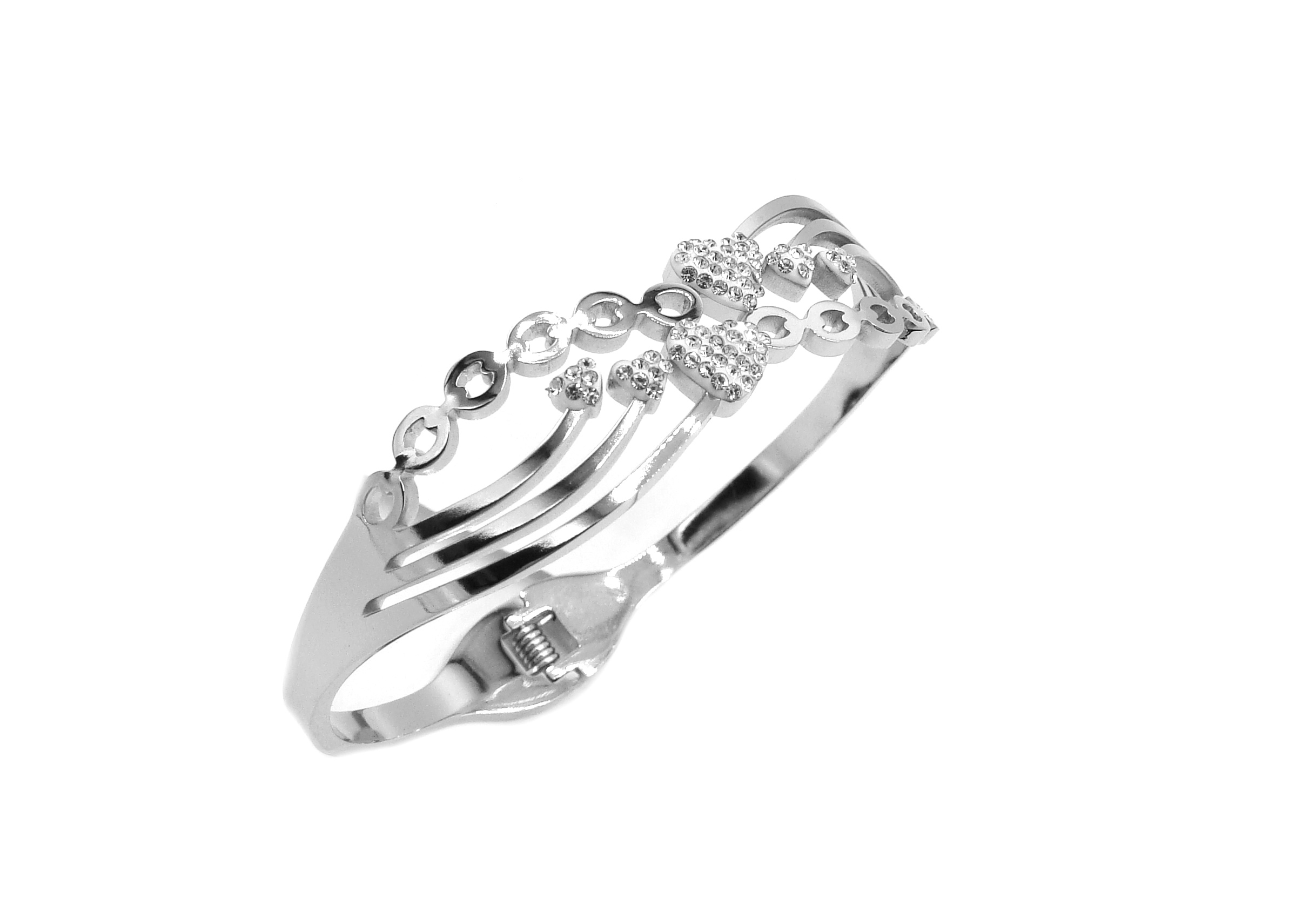 Steel Jewelry Náramek SRDCE Chirurgická ocel NR090463