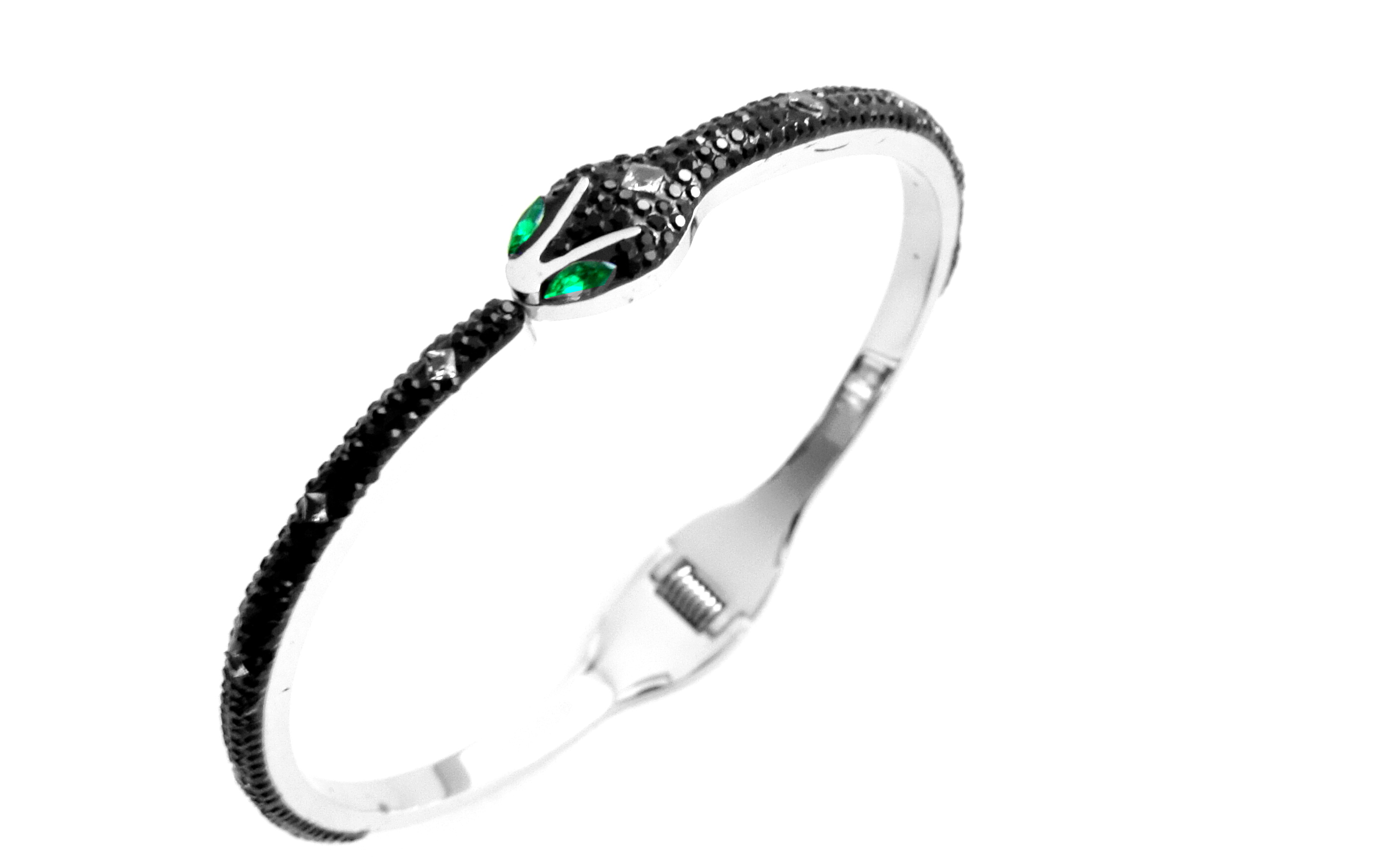 Steel Jewelry Náramek had černý z chirurgické oceli NR090477