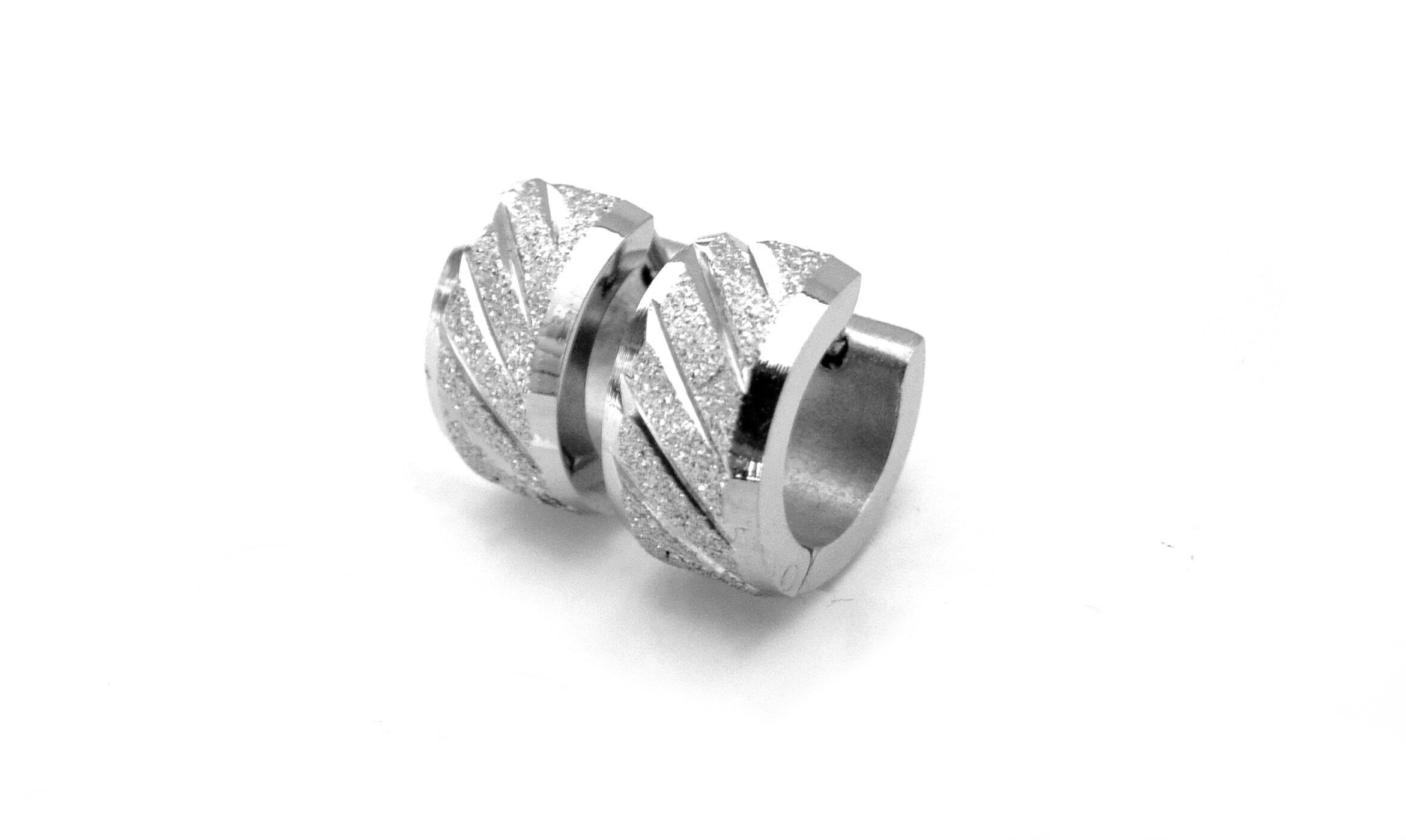 Steel Jewelry Náušnice kroužky z chirurgické oceli NS180102
