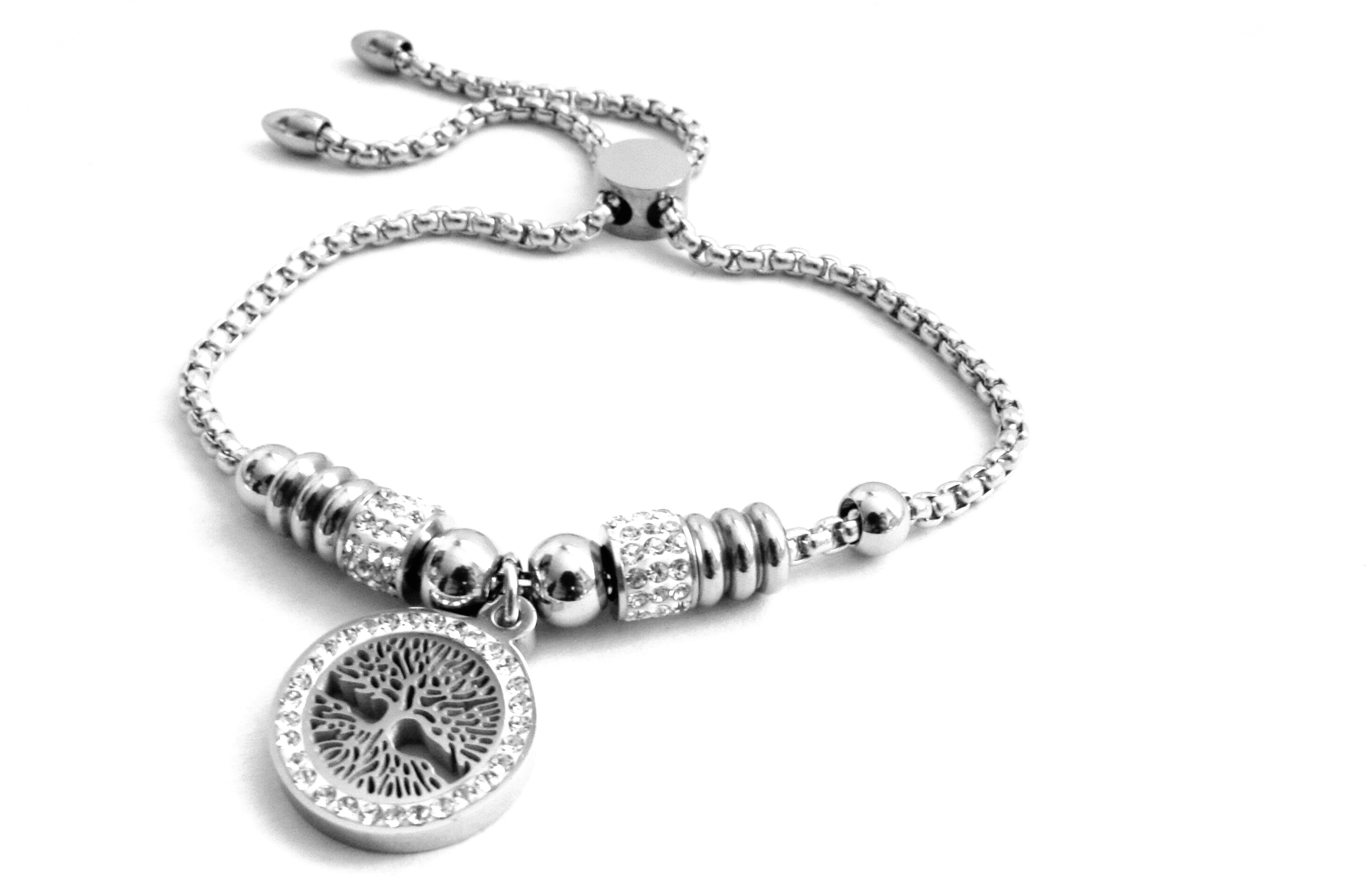 Steel Jewelry Náramek strom života z chirurgické oceli NR151121