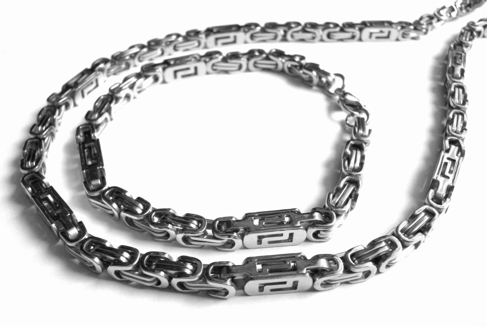 Steel Jewelry Set řetízek a náramek z chirurgické oceli SET151126