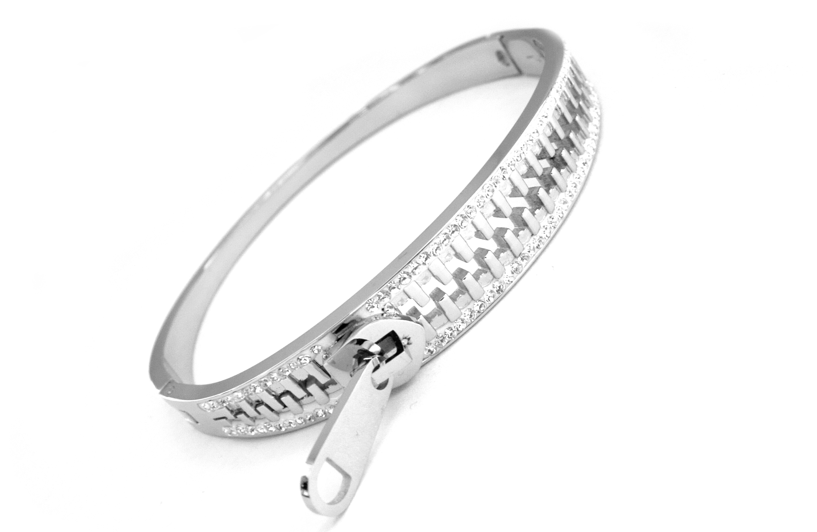 Steel Jewelry Náramek zip z chirurgické oceli NR220171