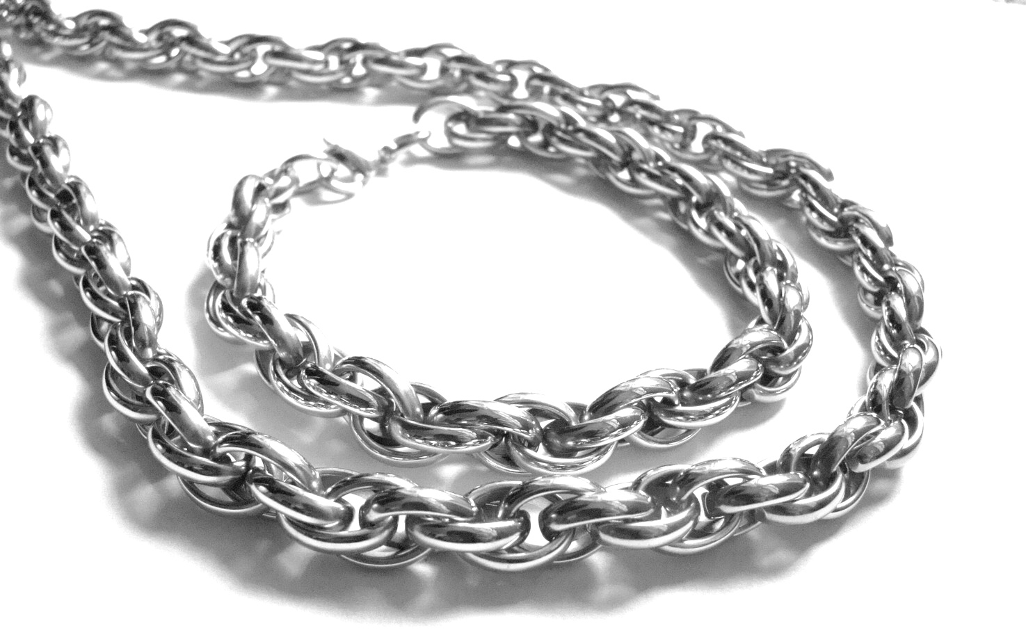 Steel Jewelry Set řetízek a náramek z chirurgické oceli SET171004