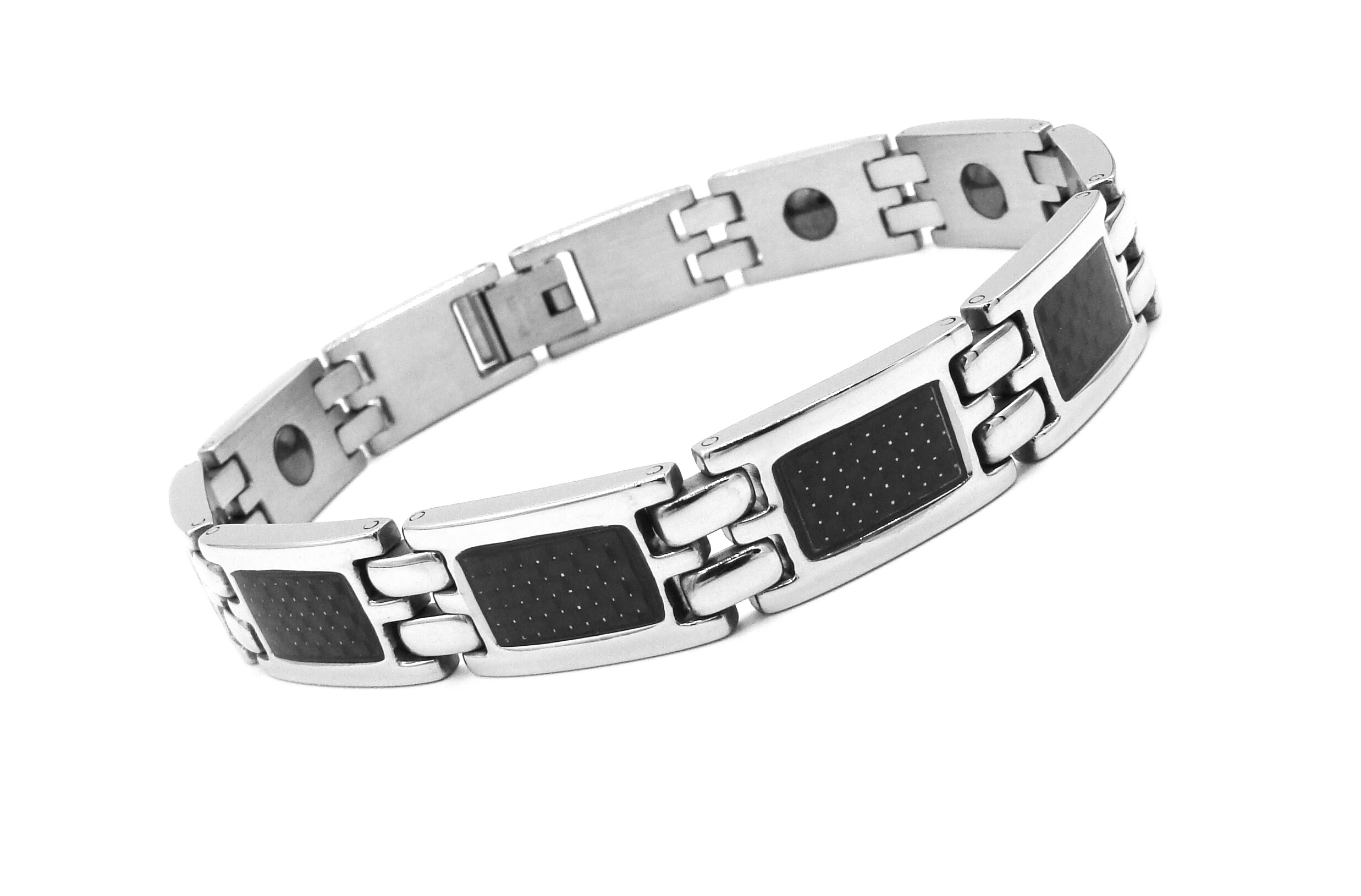 Steel Jewelry Náramek magnetický z chirurgické oceli NR230907
