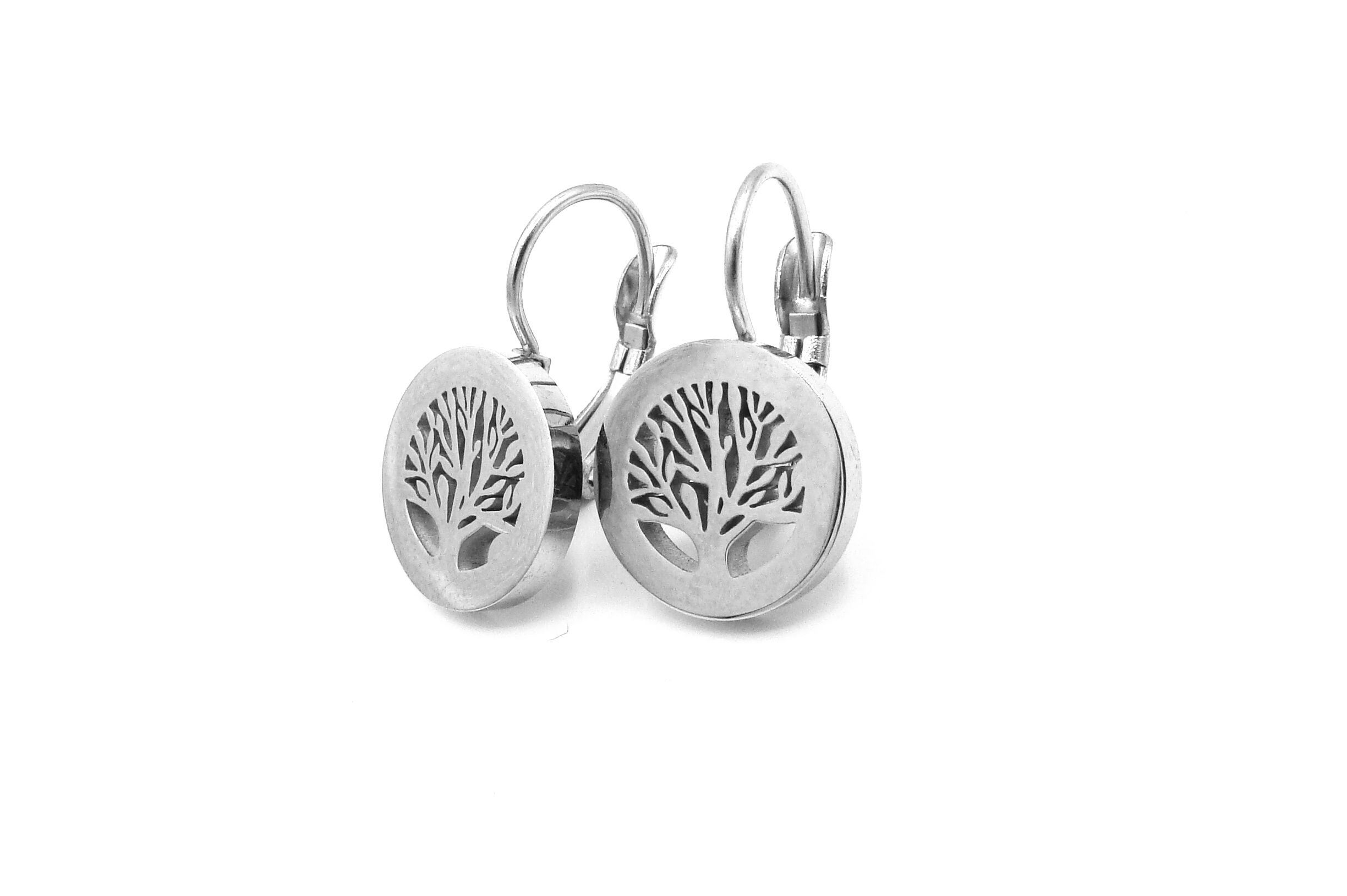 Steel Jewelry Náušnice strom života z chirurgické oceli NS230917