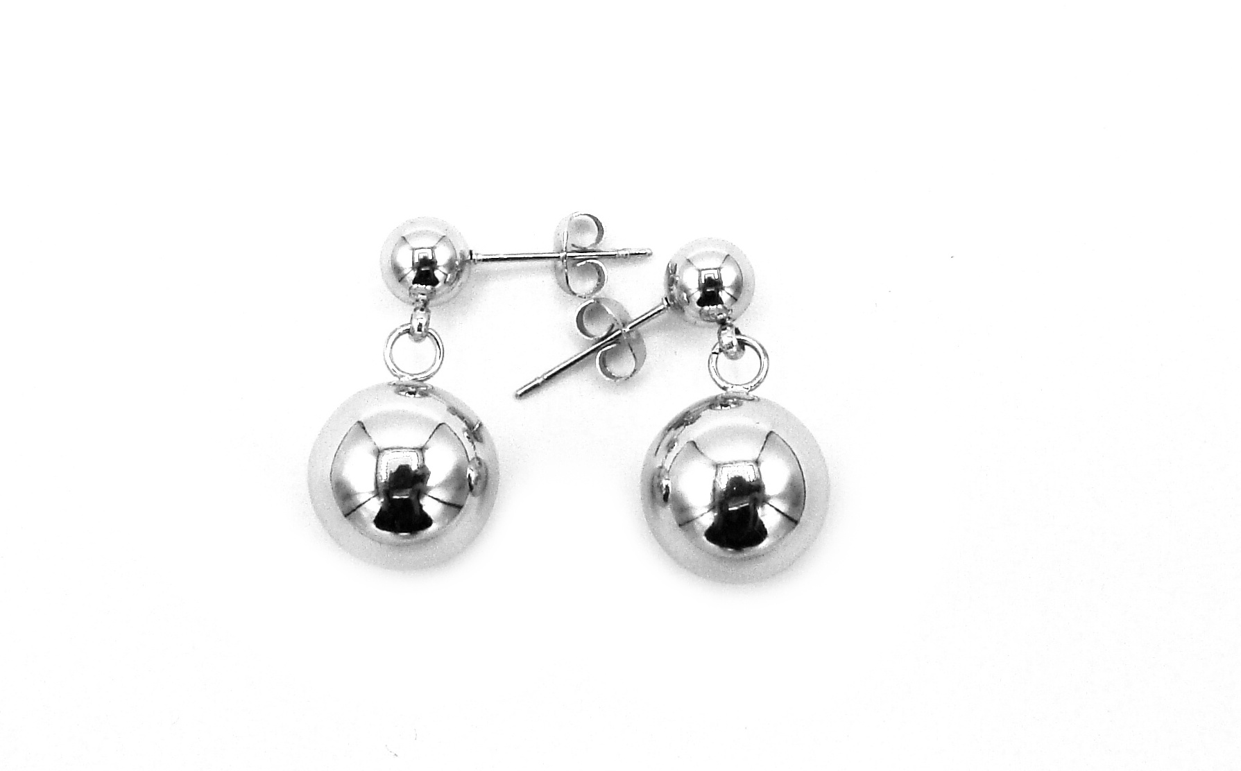 Steel Jewelry Náušnice koule z chirurgické oceli NS230920