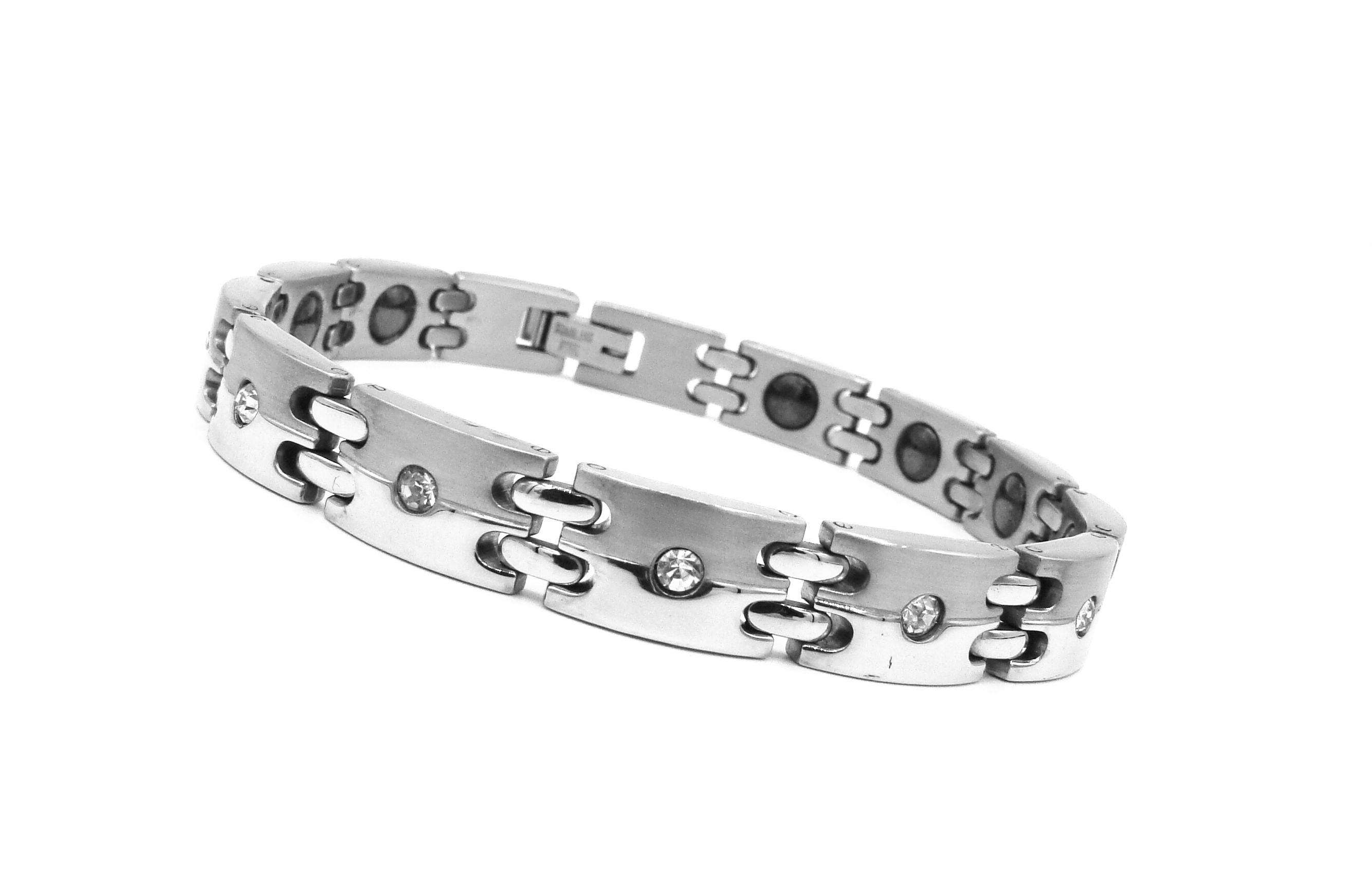Steel Jewelry Náramek magnetický z chirurgické oceli NR230928
