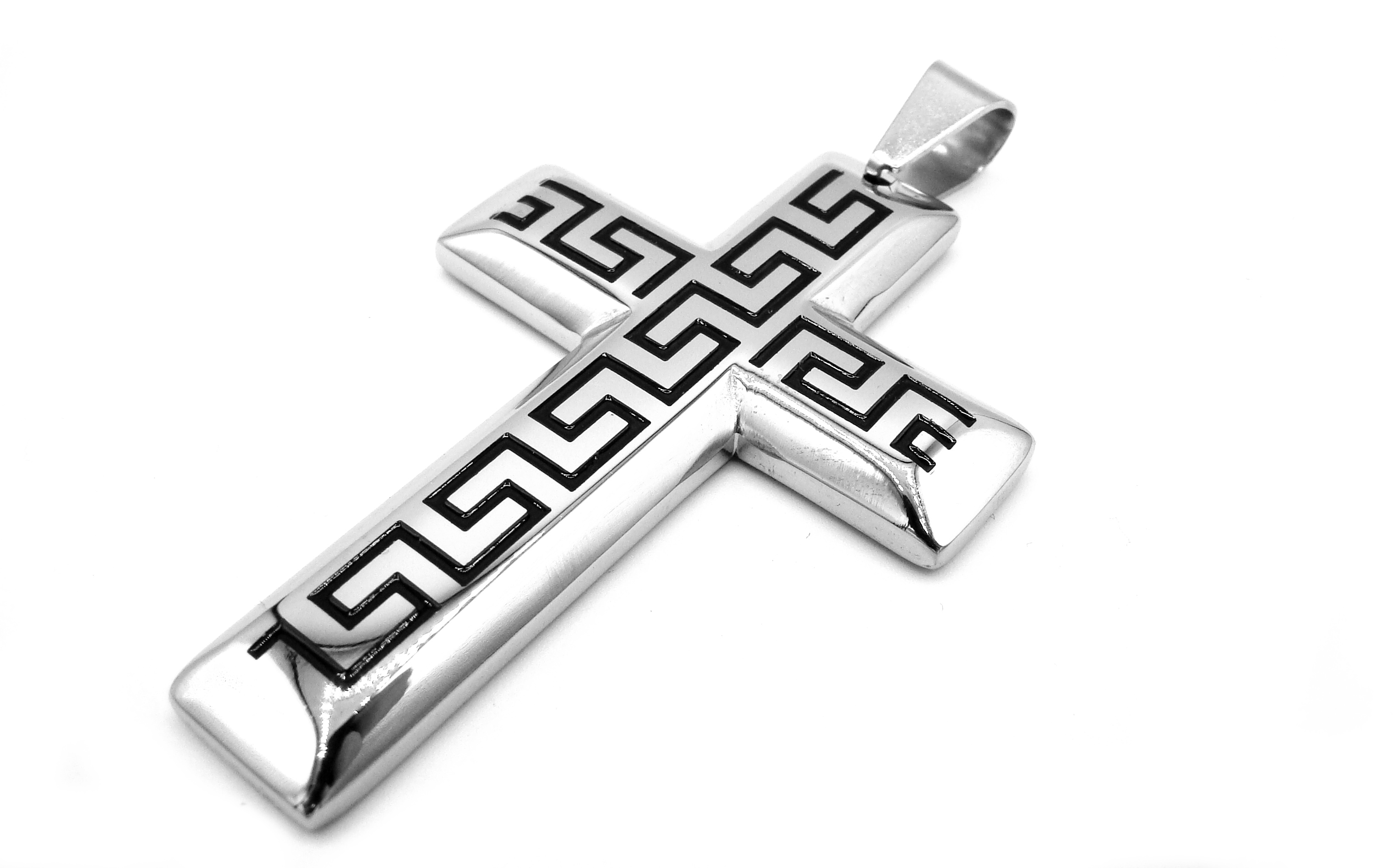 Steel Jewelry přívěsek KŘÍŽ Chirurgická ocel PR231113