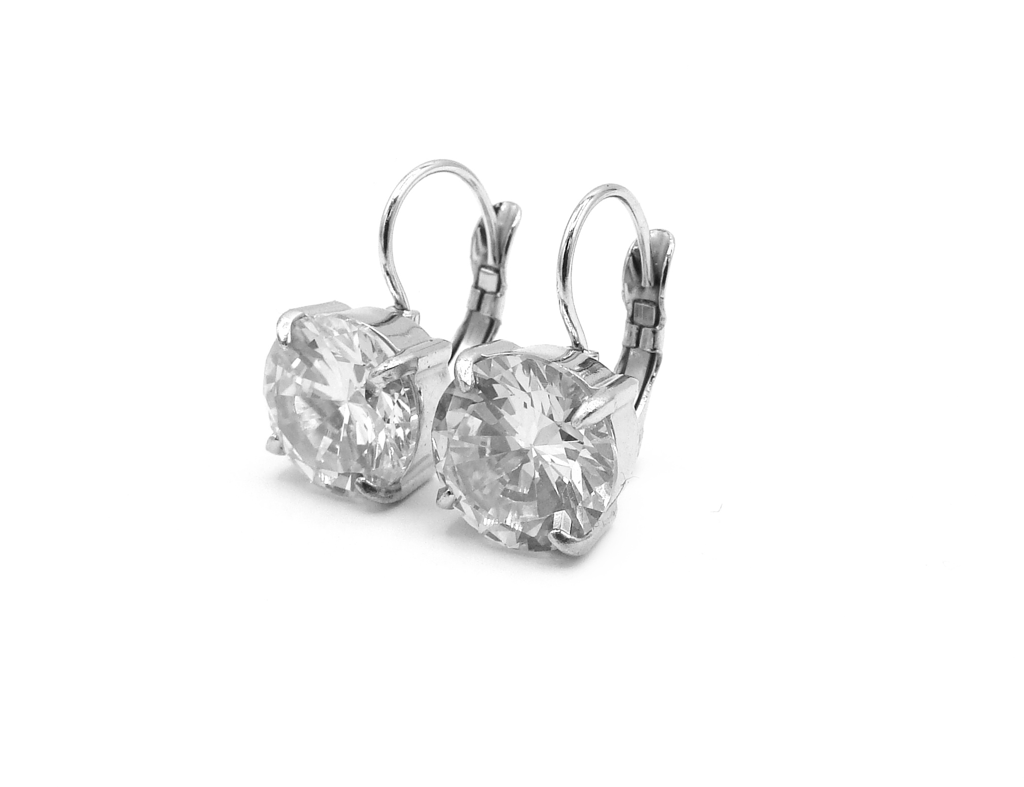 Steel Jewelry náušnice s kamínkem Chirurgická ocel NS231154