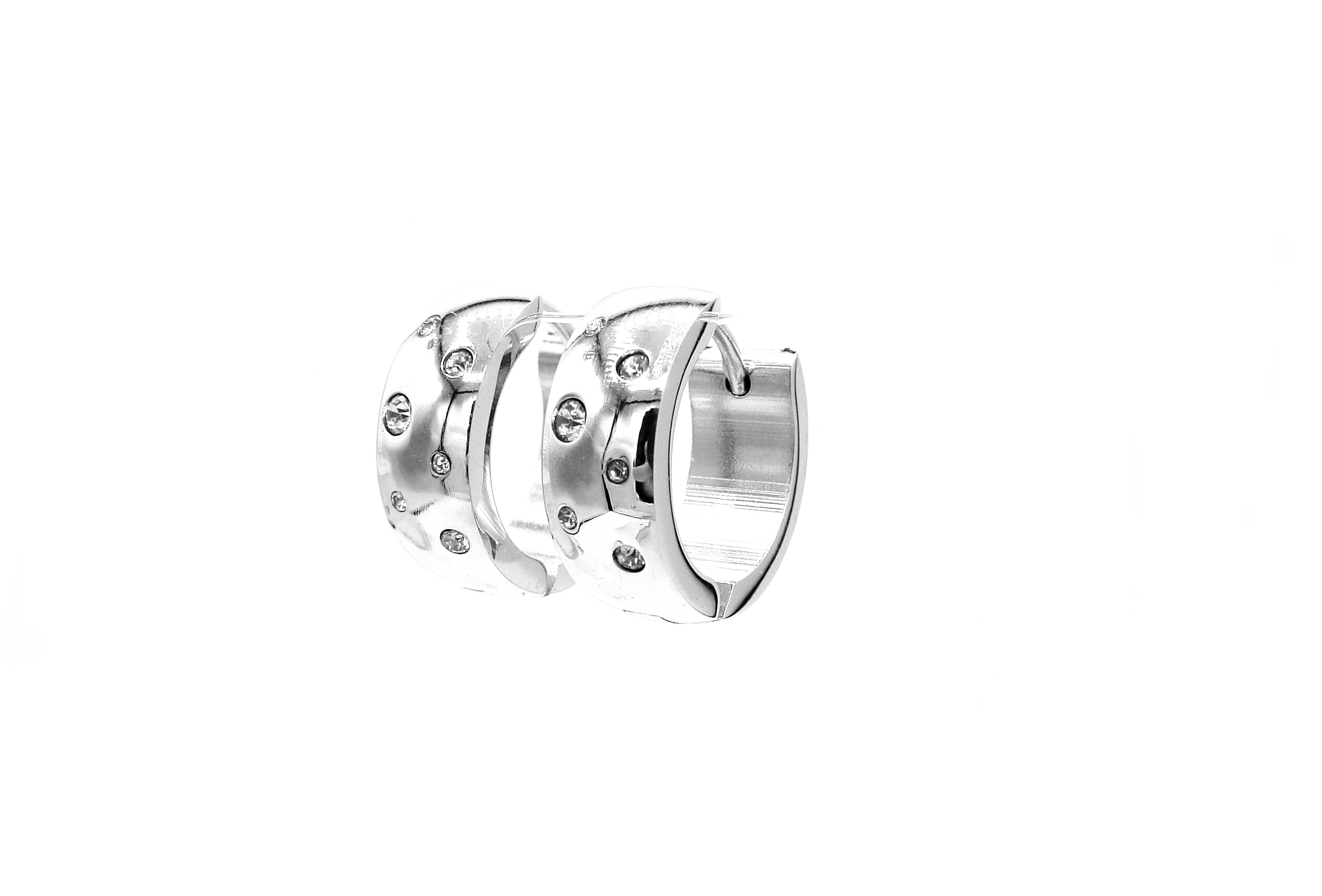 Steel Jewelry náušnice KRUHY Chirurgická ocel NS231171