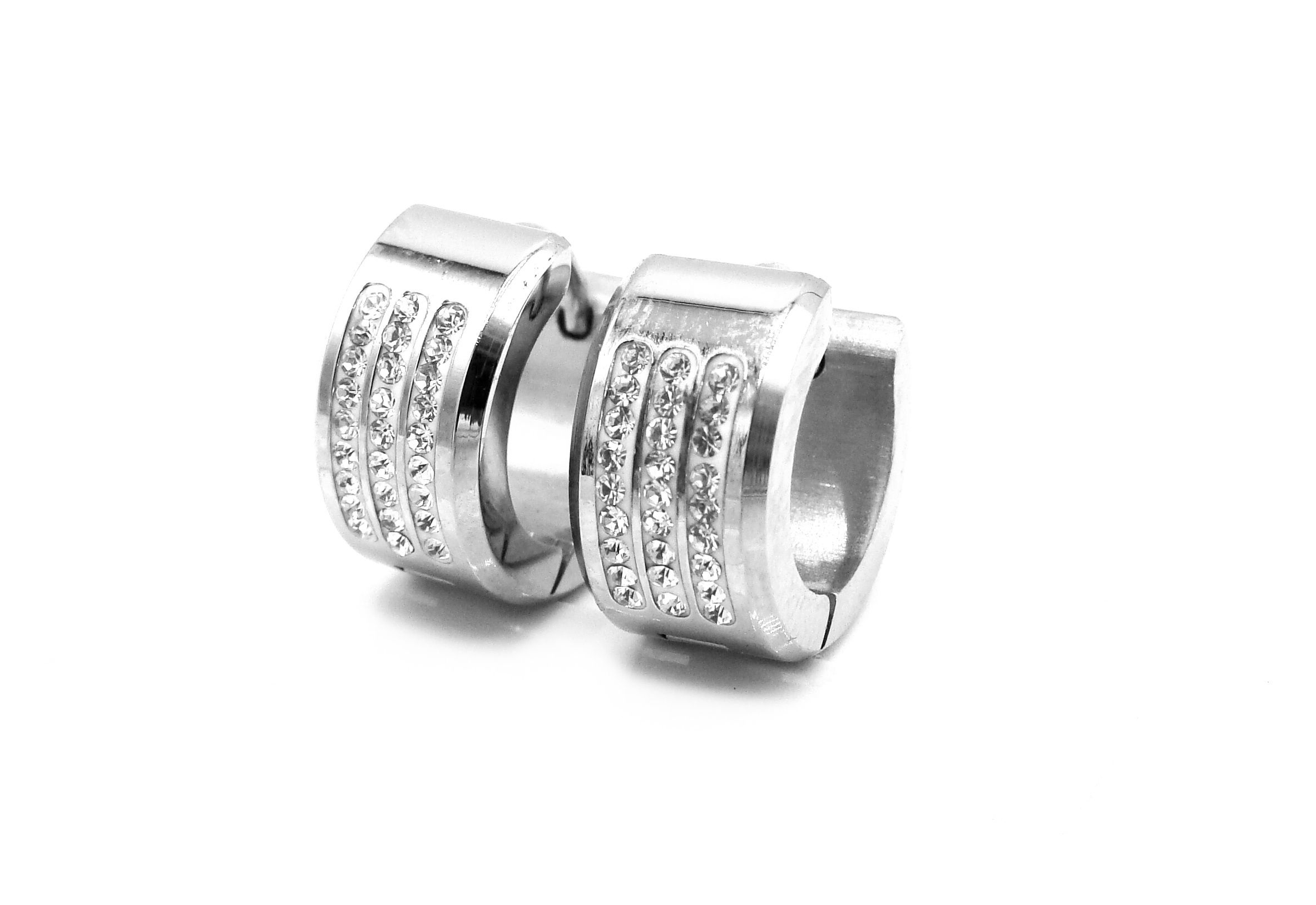Steel Jewelry náušnice KROUŽKY Chirurgická ocel NS231181