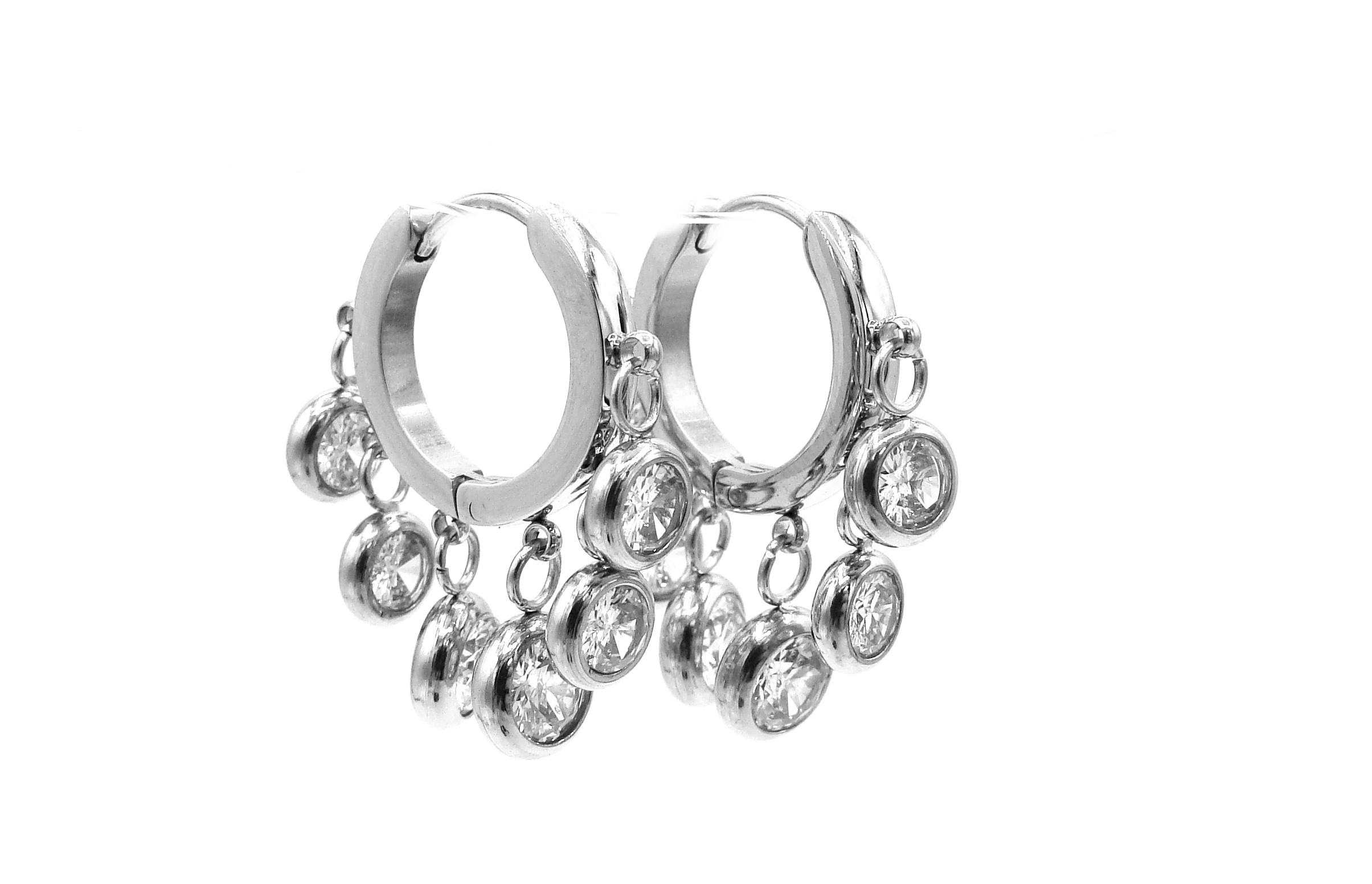 Levně Steel Jewelry Náušnice S PŘÍVĚSKY Chirurgická ocel NS231221