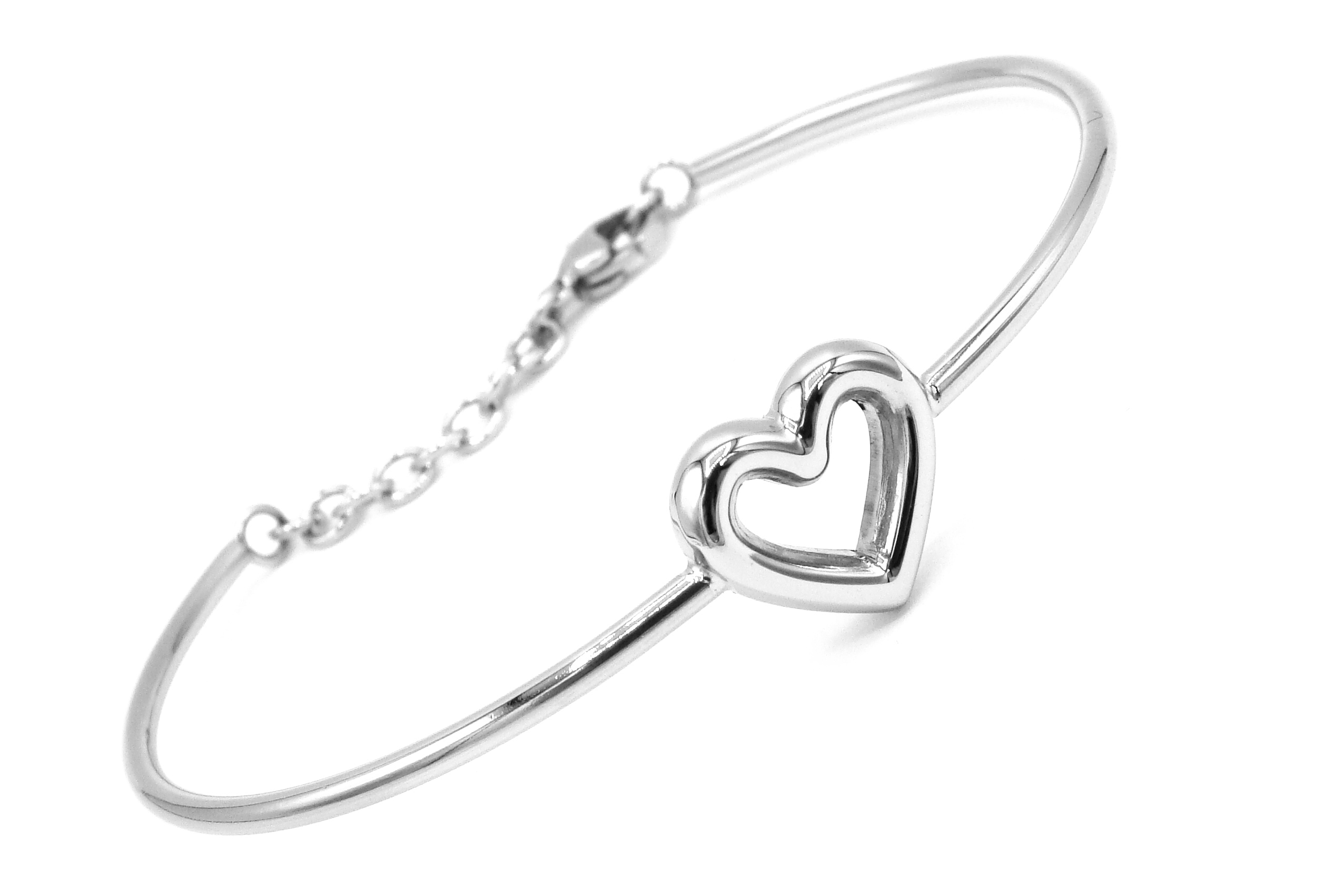 Steel Jewelry Náramek SRDCE Chirurgická ocel NR231236