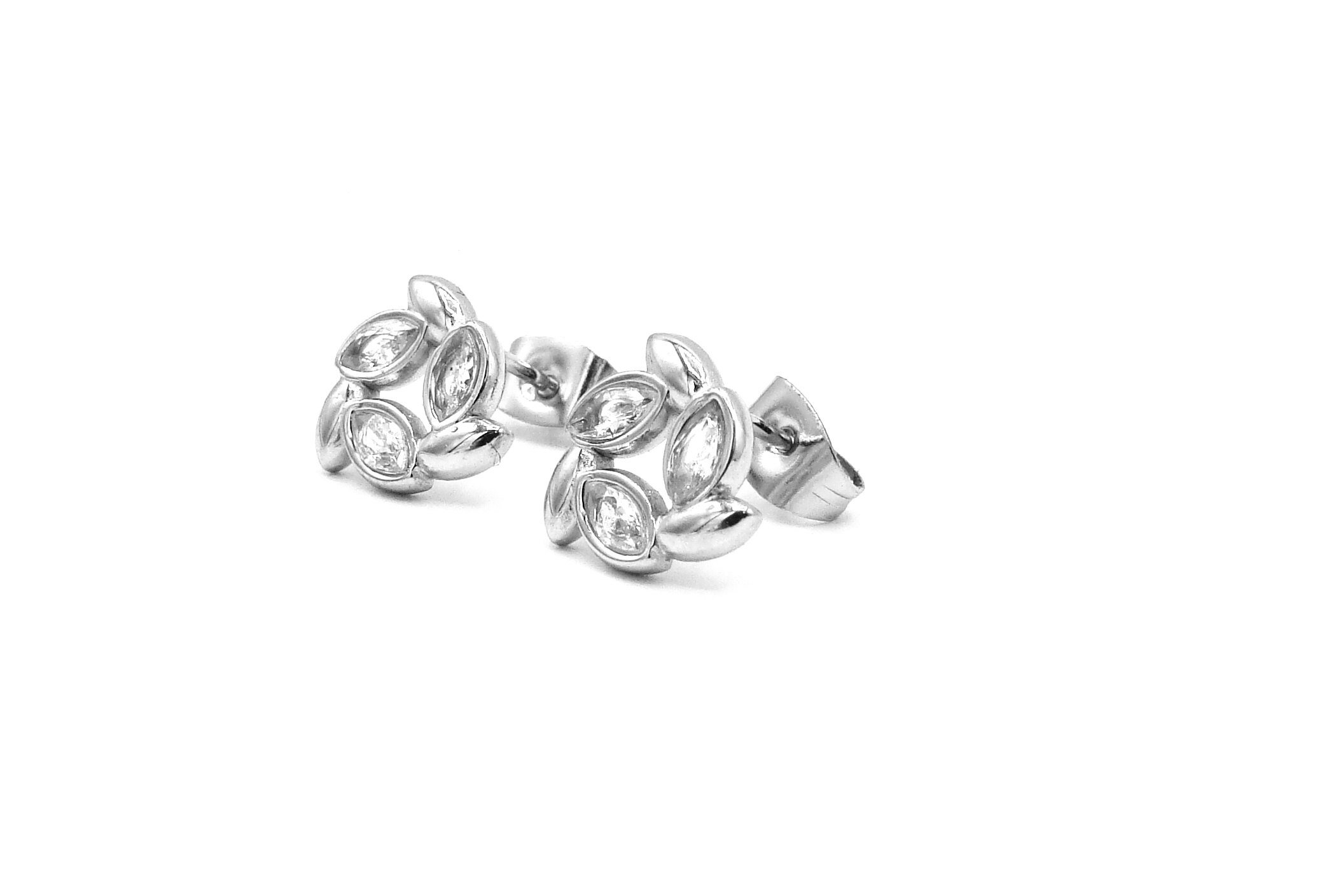 Levně Steel Jewelry Náušnice DÁMSKÉ z chirurgické oceli NS240118