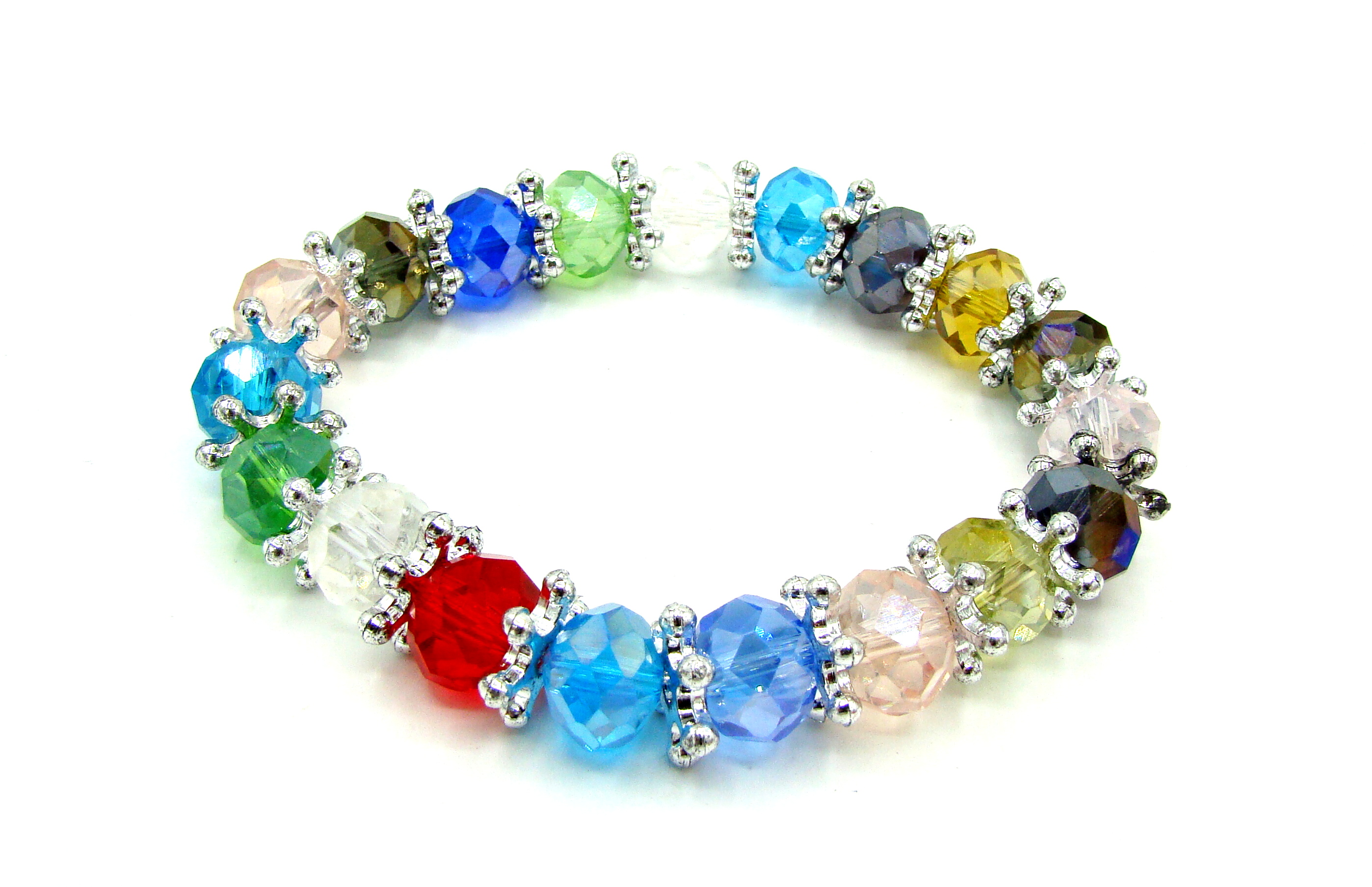 Steel Jewelry Náramek BAREVNÝ z bižuterie BNR240175
