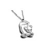 řetízek s přívěskem - chirurgická ocel - matka s dítětem