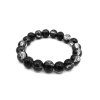 černý náramek bižuterie