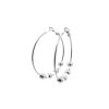 náušnice kruhy z chirurgické oceli