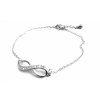 náramek - chirurgická ocel - dámský - nekonečno