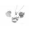 souprava - náhrdelník a náušnice - chirurgická ocel - anděl