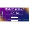 Dárkový poukaz 300, Kč