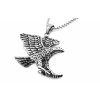 řetízek a přívěsek z chirurgické oceli - orel