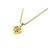 řetízek přívěsek strom života srdce z chirurgické oceli zlatý