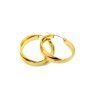 Náušnice KRUHY GOLD Chirurgická ocel NS240189