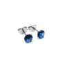dámské pánské náušnice tmavě modré z chirurgické oceli náušnice pecky chirurgická ocel