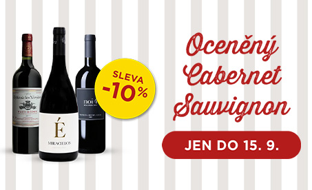Oceněné Cabernety svátek 10% sleva