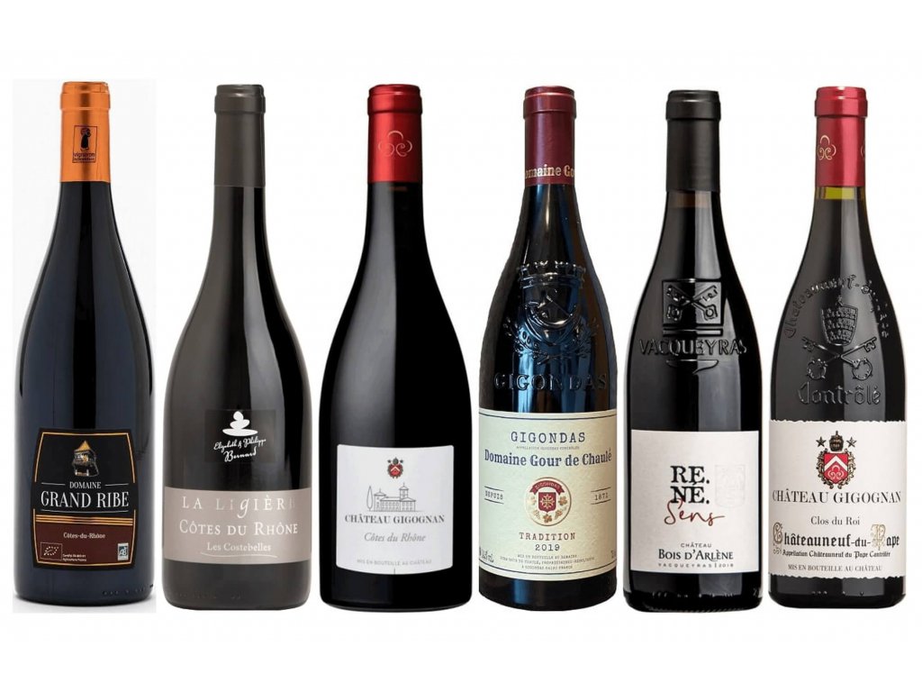 Objevte chutě a vůně Jižní Rhóny, včetně Chateauneuf-du-Pape