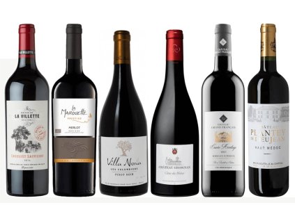 Objevte červená vína Francie od jižní Rhóny až po Bordeaux OceněnáVína CZ (1)