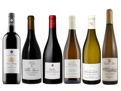 Objevte mix vína Francie od Alsaska až po Bordeaux OceněnáVína CZ (2)