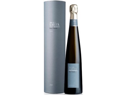 BIO Cava Gran Reserva Brut Nature Laietà 2020, Alta Alella v dárkovém balení OceněnáVína CZ (2)