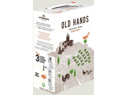 2015 OLD HANDS Monastrell Ecologico Bodegas La Purisima. bag in box