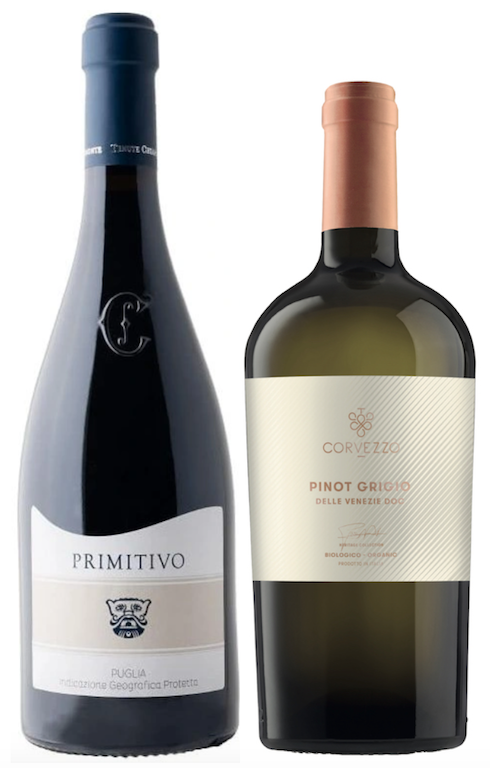 Oceněný Pinot Grigio a Primitivo oblíbené i v Bílém domě - dárek pro ženu