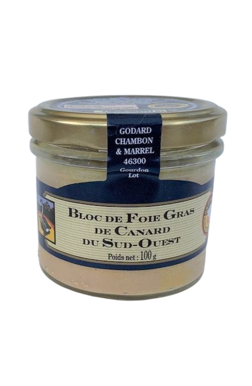 Godard Blok foie gras z jiho-západu Francie, IGT, 100g, Godard, Francie