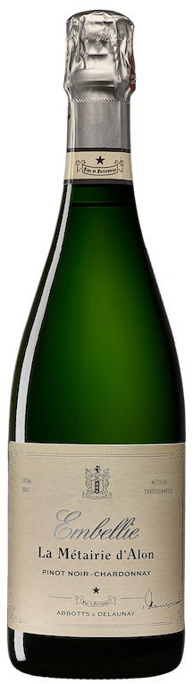 BIO Crémant Brut Natur, Pinot Noir-Chardonnay, Embellie La Métairie d´Alon, Abbotts & Delaunay, Limoux